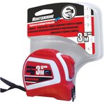 Рулетка магнитная двухсторонняя 3мх16мм автостоп Монтажник