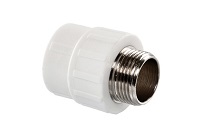 Муфта ППРС наружная резьба d25-3/4"