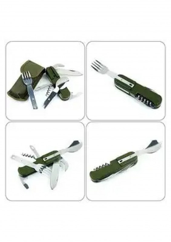 Мультитул походный 5пр Следопыт в чехле