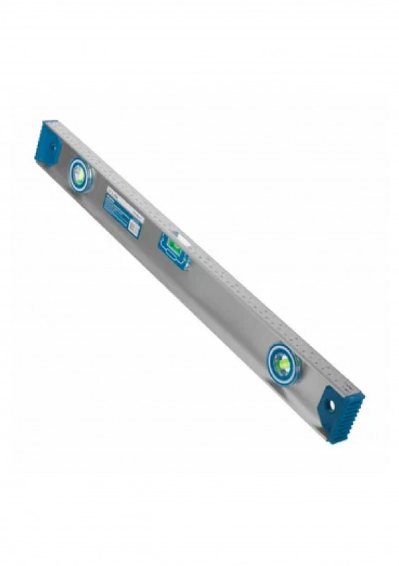 Уровень алюминиевый скелетный 2гл.+1 поворотный 360, магн.лента 1500мм
