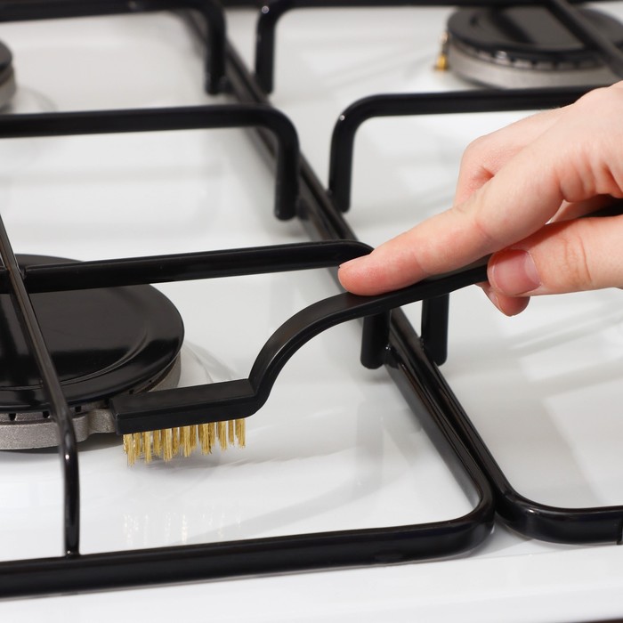 Набор щеток 3шт:латунная,стальная,нейлоновая