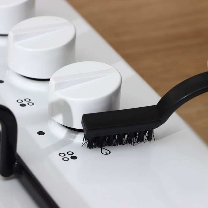 Набор щеток 3шт:латунная,стальная,нейлоновая