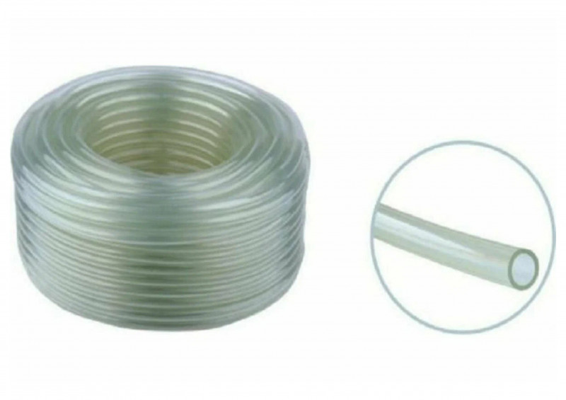 Шланг ПВХ силикон однослойный прозрачный 18х22мм 3/4" 25м