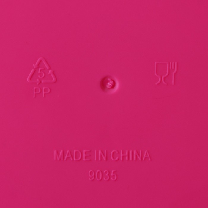 Корзинка пластиковая для хранения 14х10х8см, цвет микс "Кружевные цветы"