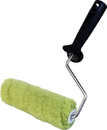 Валик-миди PREMIUM полиакрил зеленый 150х30мм ворс 18мм бюгель d6 DECOR