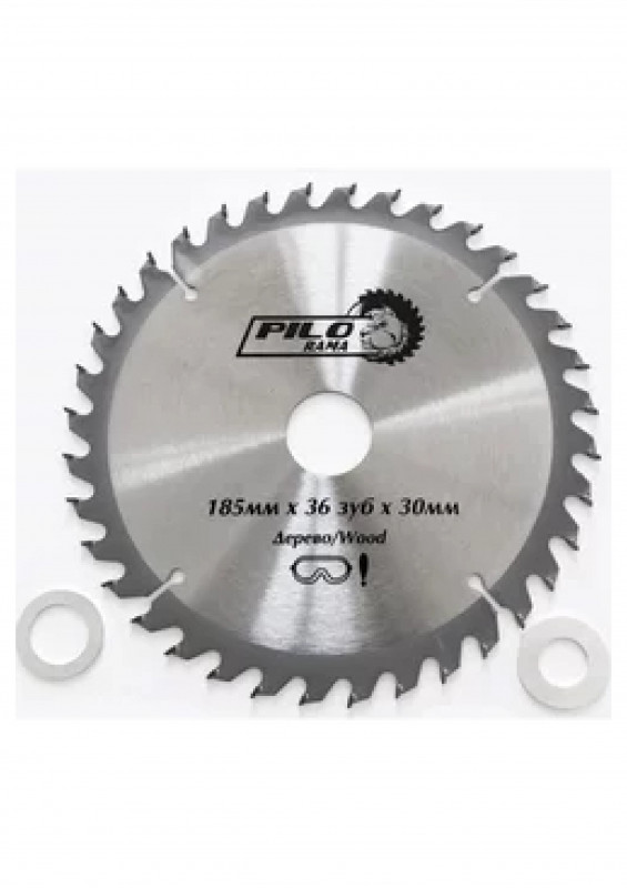Диск пильный по дереву 185х36зубх30/20 Pilorama