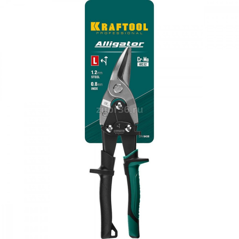 Ножницы по металлу левые 250 мм KRAFTOOL