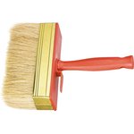 Кисть-ракля натуральная щетина пластмассовая ручка 50х150