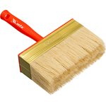 Кисть-ракля натуральная щетина пластмассовая ручка 50х150