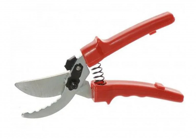 Секатор садовый универсальный блестящий цинк