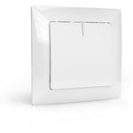 Выключатель 1кл СП AVA 10A IP20 в сборе белый TOKOV LIGHT