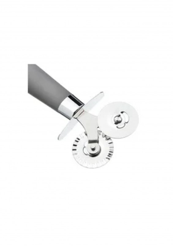 Ролик нож для теста нержав сталь Витре 18,5х7,5см SATOSHI