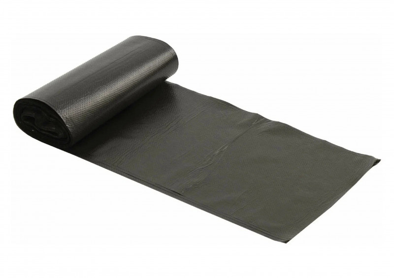 Мешки для мусора ПНД 60х70-8 60л черный СТАНДАРТ Ромашка